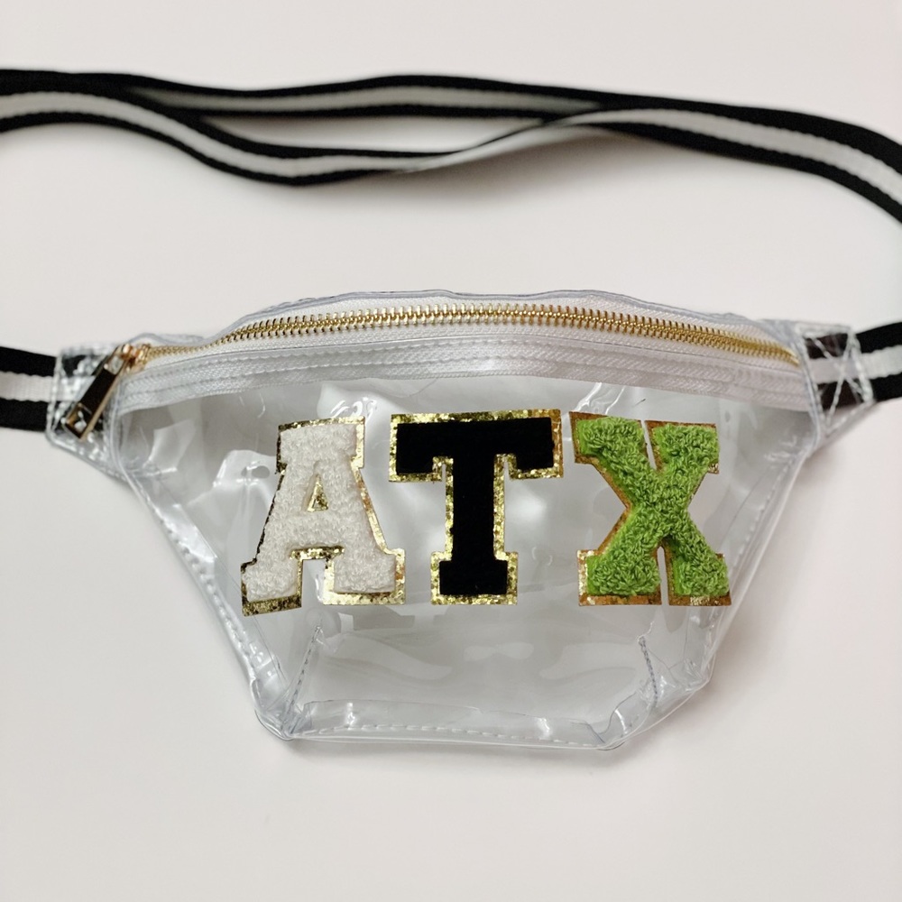 ATX “Austin FC” clear Fanny Pack!